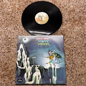 Uriah Heep Demons and Wizards Vinyl LP Mercury SRM-1-630 1972‎ Hard Rock Record